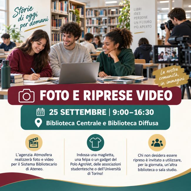 ragazzi che studiano evengono ripresi