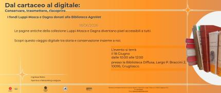 Evento dal cartaceo al digitale